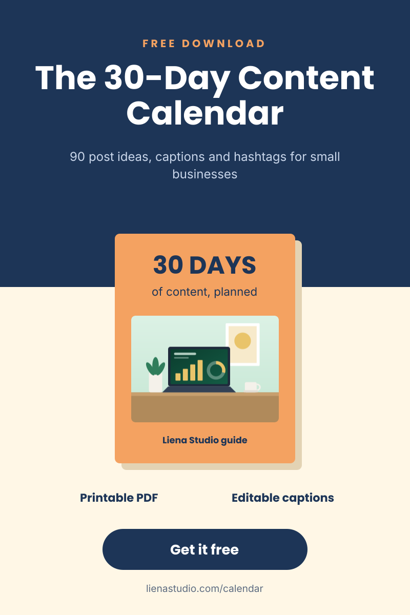 Preview of the Lead Magnet Pinterest Pin template: freebie pin with a title, ebook mockup, benefits and a download button